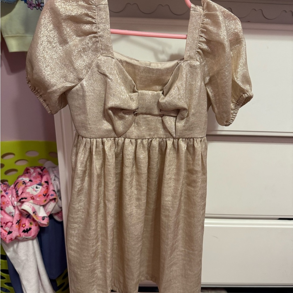 GAP Kids gold dress